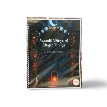 Moonlit Wings & Magic Things — Enchanted Romantasy Coloring Book