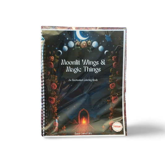 Moonlit Wings & Magic Things — Enchanted Romantasy Coloring Book