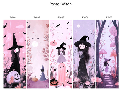 🌙 Cozy Witch Bookmark Collection