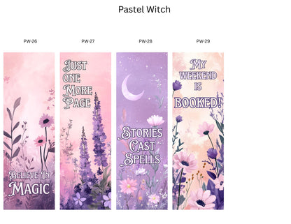 🌙 Cozy Witch Bookmark Collection