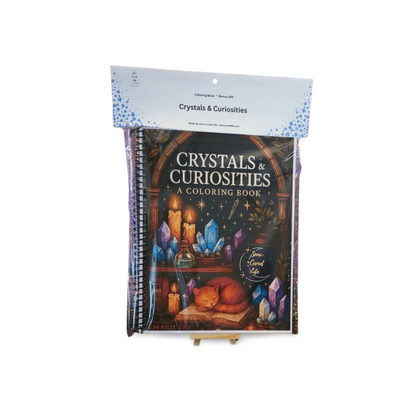 Crystals & Curiosities – A Coloring Book