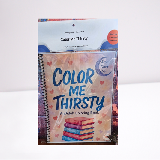 Color Me Thirsty – An Adult Coloring Book