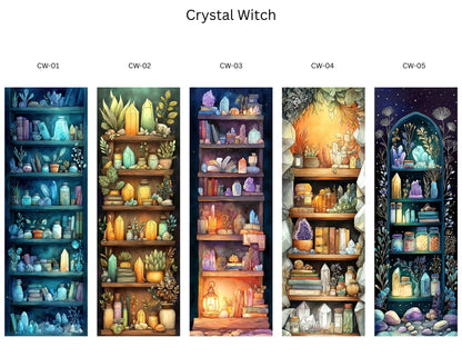 🌙 Cozy Witch Bookmark Collection