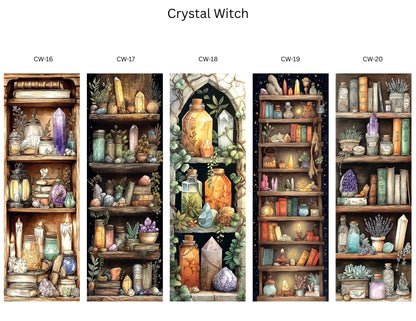 🌙 Cozy Witch Bookmark Collection