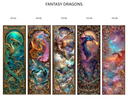 🐉 Fantasy Dragons Bookmark Collection