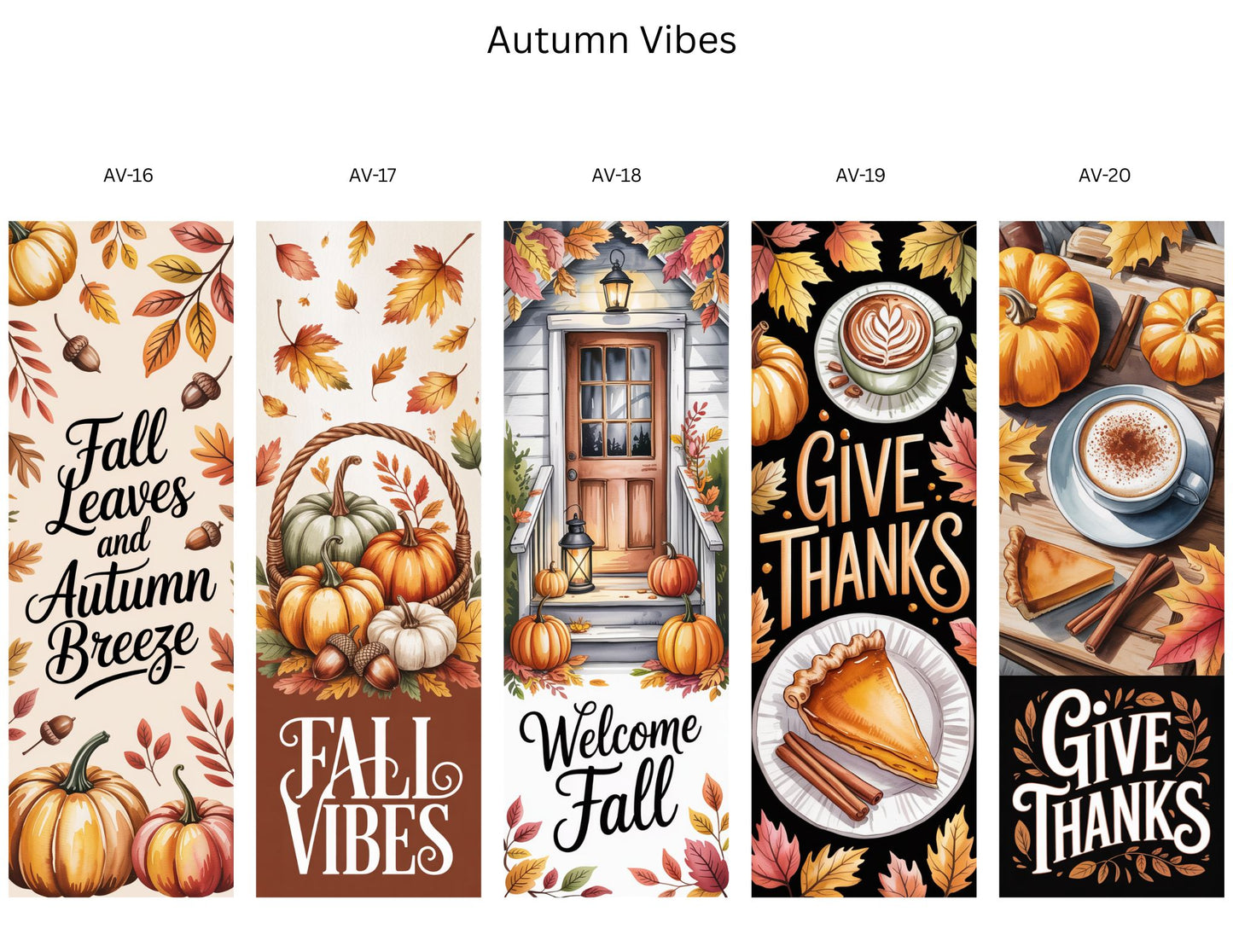 🍁 Autumn Vibes Bookmark Collection | Cozy Fall & Halloween Magic | Handmade by Semi-Cured Life