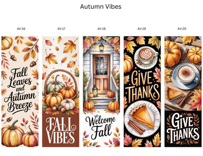 🍁 Autumn Vibes Bookmark Collection | Cozy Fall & Halloween Magic | Handmade by Semi-Cured Life