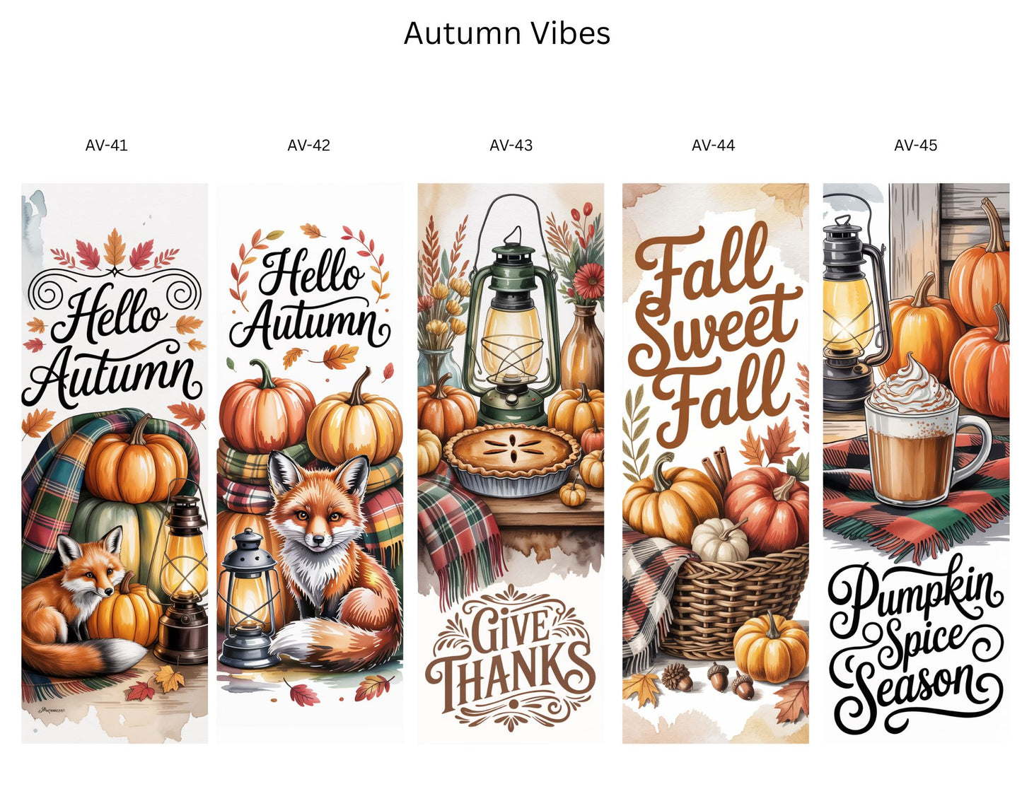 🍁 Autumn Vibes Bookmark Collection | Cozy Fall & Halloween Magic | Handmade by Semi-Cured Life