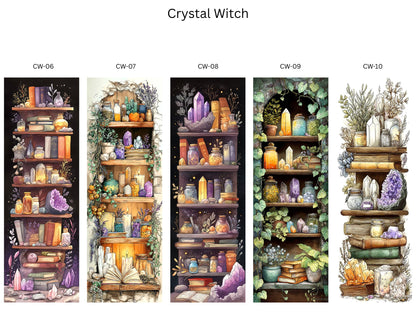 🌙 Cozy Witch Bookmark Collection